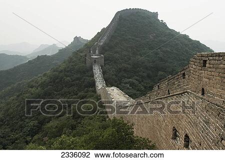 The Great Wall of China; Beijing, China View Large Photo Image Stock Image - The Great Wall of China; Beijing, China. Fotosearch