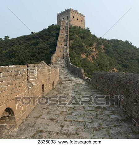 The Great Wall of China; Beijing, China View Large Photo Image Stock Image - The Great Wall of China; Beijing, China. Fotosearch