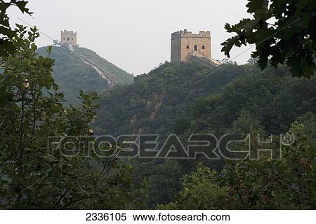 The Great Wall of China; Beijing, China View Large Photo Image Stock Photography - The Great Wall of China; Beijing, China. Fotosearch