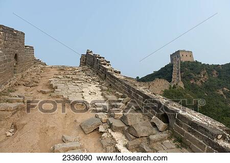 The Great Wall of China; China View Large Photo Image Stock Image - The Great Wall of China; China. Fotosearch