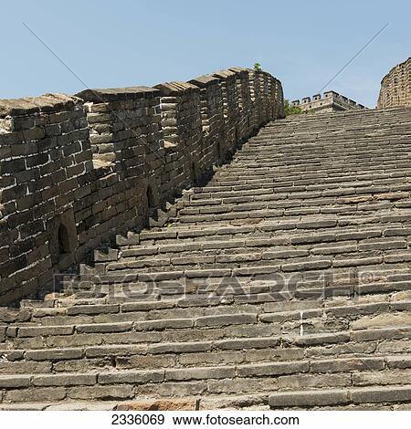 Stock Photo - The Great Wall of China; China. Fotosearch