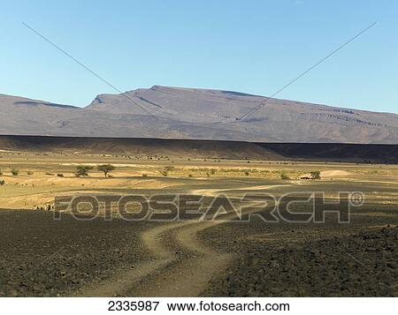 Tire tracks in the dirt on a flat landscape with mountains in the background and a blue sky View Large Photo Image Stock Photo - Tire tracks in the dirt on a flat landscape with mountains in the background and a blue sky. Fotosearch