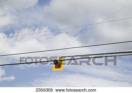A Hanging Red Traffic Light; British Columbia, Canada View Large Photo Image Stock Photography - A Hanging Red Traffic Light; British Columbia, Canada. Fotosearch