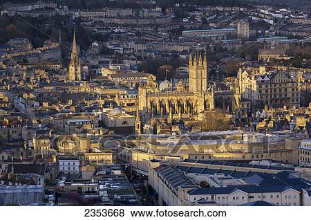 Stock Photo - Abbey; Bath, England. Fotosearch