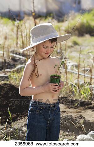 Alaska Native Boy With Corn Plant In Early Summer; Palmer, Alaska, United States Of America View Large Photo Image Stock Photo - Alaska Native Boy With Corn Plant In Early Summer; Palmer, Alaska, United States Of America. Fotosearch