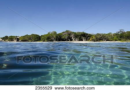 Clear Turquoise Water Off The Coast Of Utila Island; Utila, Bay Islands, Honduras View Large Photo Image Stock Photo - Clear Turquoise Water Off The Coast Of Utila Island; Utila, Bay Islands, Honduras. Fotosearch