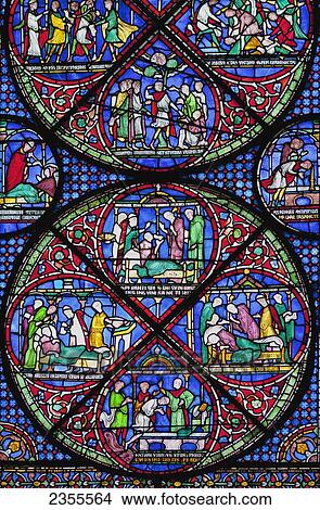 Colourful Stained Glass Window In Canterbury Cathedral; Canterbury, Kent, England View Large Photo Image Picture - Colourful Stained Glass Window In Canterbury Cathedral; Canterbury, Kent, England. Fotosearch