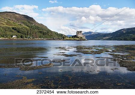 Picture - Eilean Donan Castle And Loch Dulch; Scotland. Fotosearch