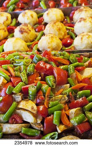 Stock Photo - Food In A Restaurant In The Sultanahmet Area; Istanbul, Turkey. Fotosearch