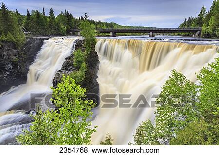 Stock Photo - Kakabeka Falls; Ontario, Canada. Fotosearch