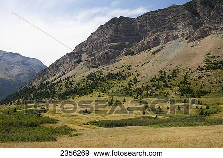 Landscape Of Waterton Lakes National Park; Alberta, Canada View Large Photo Image Stock Photo - Landscape Of Waterton Lakes National Park; Alberta, Canada. Fotosearch