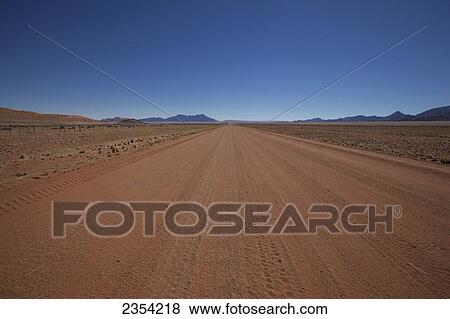 Legendary Namibian Road D707; Namibia View Large Photo Image Stock Photo - Legendary Namibian Road D707; Namibia. Fotosearch