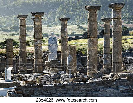 Ruins Of Baelo Claudia; Bolonia, Cadiz, Andalusia, Spain View Large Photo Image Stock Photograph - Ruins Of Baelo Claudia; Bolonia, Cadiz, Andalusia, Spain. Fotosearch
