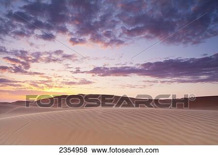 Sunset Over The Sand Dunes; Liwa Oasis, Abu Dhabi, United Arab Emirates View Large Photo Image Stock Photo - Sunset Over The Sand Dunes; Liwa Oasis, Abu Dhabi, United Arab Emirates. Fotosearch