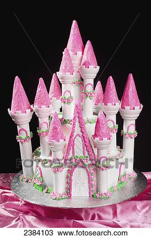A cake in the shape of a princess castle; Alberta, Canada View Large Photo Image Stock Image - A cake in the shape of a princess castle; Alberta, Canada. Fotosearch