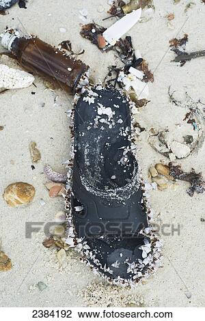 A lost shoe and garbage on the sand at the beach; Koh Samet Island, Thailand View Large Photo Image Stock Image - A lost shoe and garbage on the sand at the beach; Koh Samet Island, Thailand. Fotosearch