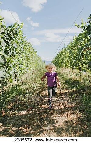 A young girl walks down a path between the rows of trees in an orchard; Peachland, British Columbia, Canada View Large Photo Image Stock Image - A young girl walks down a path between the rows of trees in an orchard; Peachland, British Columbia, Canada. Fotosearch