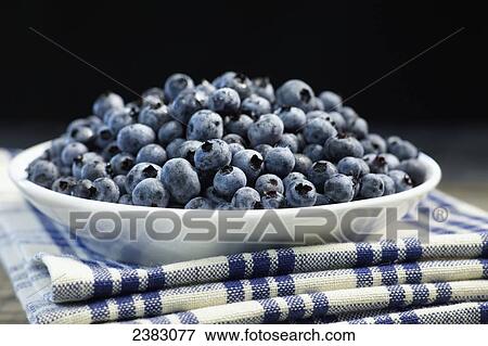 Bowl of blueberries; Quebec, Canada View Large Photo Image Stock Photo - Bowl of blueberries; Quebec, Canada. Fotosearch