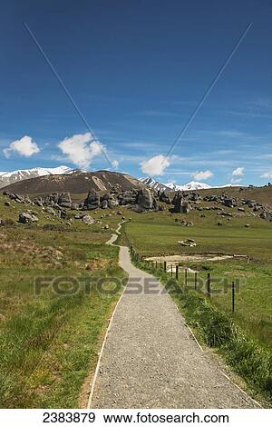 Castle Hill, near Arthurs Pass; South Island, New Zealand View Large Photo Image Stock Photo - Castle Hill, near Arthurs Pass; South Island, New Zealand. Fotosearch