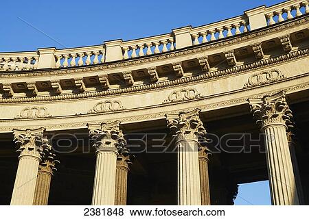 Detail of columns of Kazan Cathedral; St. Petersburg, Russia View Large Photo Image Stock Photo - Detail of columns of Kazan Cathedral; St. Petersburg, Russia. Fotosearch
