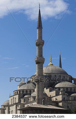 Stock Photo - Islamic Mosque; Istanbul, Turkey. Fotosearch