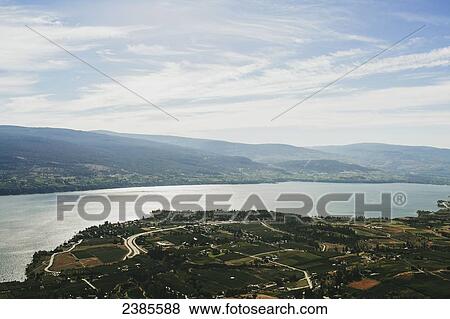 Lake Okanagan; Peachland, British Columbia, Canada View Large Photo Image Stock Photo - Lake Okanagan; Peachland, British Columbia, Canada. Fotosearch