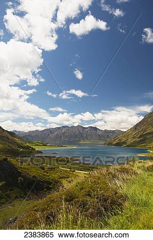 Stock Photography - Lake Wanaka; South Island, New Zealand. Fotosearch