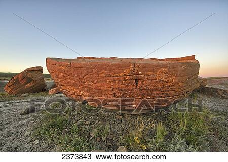 Large fractured red rock, Red Rock Coulee; Alberta, Canada View Large Photo Image Stock Image - Large fractured red rock, Red Rock Coulee; Alberta, Canada. Fotosearch