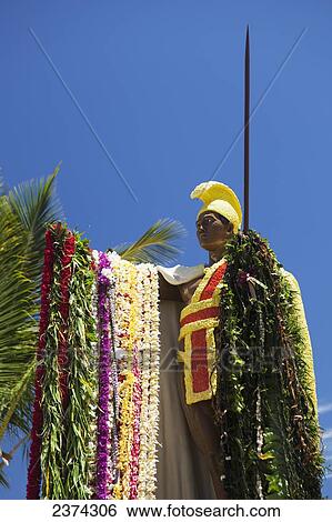 Original King Kamehameha I statue; Big Island, Hawaii, United States of America View Large Photo Image Stock Photograph - Original King Kamehameha I statue; Big Island, Hawaii, United States of America. Fotosearch