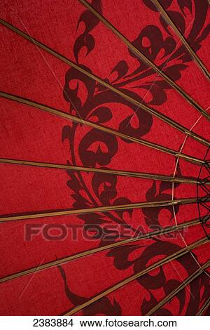 Red Burmese umbrella; Yangon, Myanmar View Large Photo Image Picture - Red Burmese umbrella; Yangon, Myanmar. Fotosearch