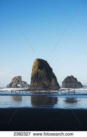 Sea stacks and arches found at Ecola State Park; Cannon Beach, Oregon, United States of America View Large Photo Image Stock Photo - Sea stacks and arches found at Ecola State Park; Cannon Beach, Oregon, United States of America. Fotosearch