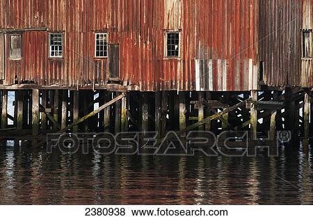 The Big Red Net Shed; Astoria, Oregon, United States of America View Large Photo Image Stock Photo - The Big Red Net Shed; Astoria, Oregon, United States of America. Fotosearch