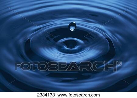 Water droplet in the water; Chiang Mai, Thailand View Large Photo Image Stock Photo - Water droplet in the water; Chiang Mai, Thailand. Fotosearch