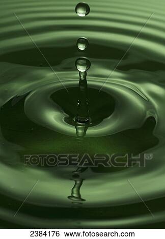 Water droplet in the water; Chiang Mai, Thailand View Large Photo Image Stock Photograph - Water droplet in the water; Chiang Mai, Thailand. Fotosearch