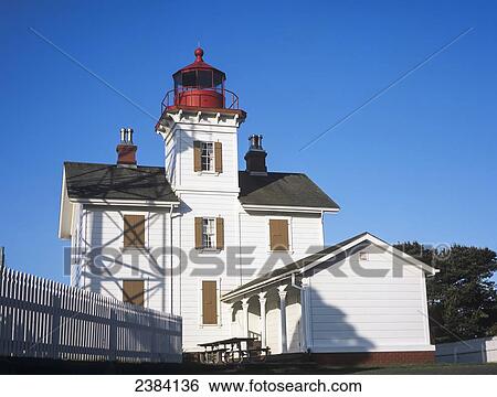Yaquina Bay Lighthouse; Newport, Oregon, United States of America View Large Photo Image Stock Photograph - Yaquina Bay Lighthouse; Newport, Oregon, United States of America. Fotosearch