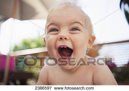 A baby boy with an excited expression on his face; Toronto, Ontario, Canada View Large Photo Image Stock Photo - A baby boy with an excited expression on his face; Toronto, Ontario, Canada. Fotosearch
