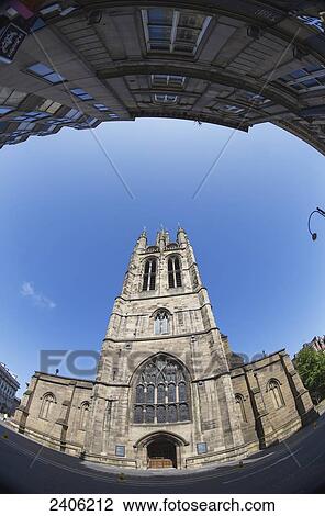 A church viewed through a fisheye lens: Newcastle, Tyne and Wear, England View Large Photo Image Stock Image - A church viewed through a fisheye lens: Newcastle, Tyne and Wear, England. Fotosearch