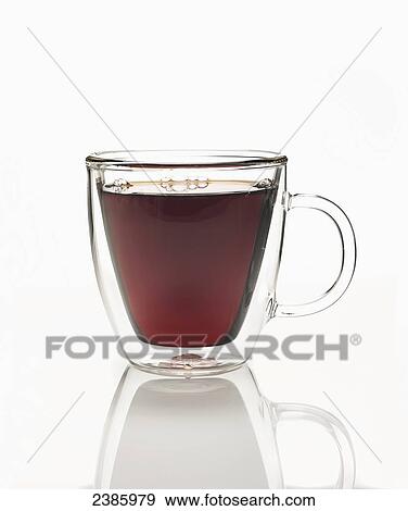 A glass mug of tea View Large Photo Image Stock Photo - A glass mug of tea. Fotosearch
