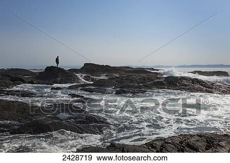 A male hiker at Botanical Beach near Port Renfrew on Vancouver Island; Duncan, British Columbia, Canada View Large Photo Image Stock Photo - A male hiker at Botanical Beach near Port Renfrew on Vancouver Island; Duncan, British Columbia, Canada. Fotosearch