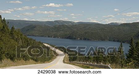 A road in Gros Morne National Park; Newfoundland, Canada View Large Photo Image Stock Photo - A road in Gros Morne National Park; Newfoundland, Canada. Fotosearch