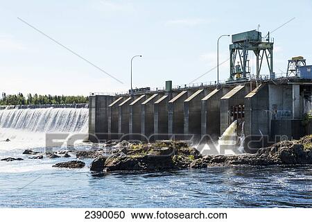 A waterfall and dam on Exploits River; Bishop's Falls, Newfoundland and Labrador, Canada View Large Photo Image Stock Image - A waterfall and dam on Exploits River; Bishop's Falls, Newfoundland and Labrador, Canada. Fotosearch