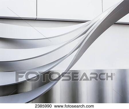 Stock Image - Abstract architectural detail; Vancouver, British Columbia, Canada. Fotosearch