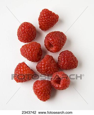 Agriculture - Red raspberries on a white surface. View Large Photo Image Stock Image - Agriculture - Red raspberries on a white surface.. Fotosearch