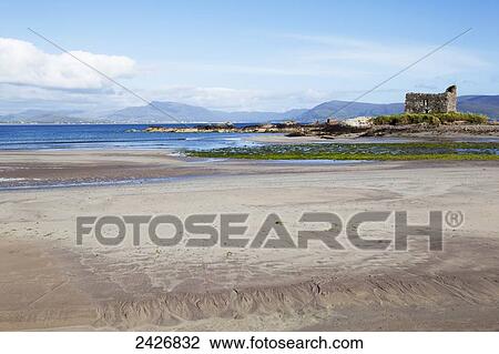 Ballinskelligs Beach, with Waterville in the background; County Kerry, Ireland View Large Photo Image Stock Image - Ballinskelligs Beach, with Waterville in the background; County Kerry, Ireland. Fotosearch