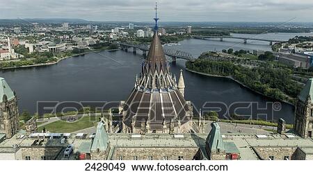 Bridges over Ottawa River and Parliament buildings; Ottawa, Ontario, Canada View Large Photo Image Stock Photo - Bridges over Ottawa River and Parliament buildings; Ottawa, Ontario, Canada. Fotosearch