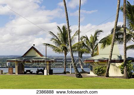 Coconut Island Park; Hilo, Island of Hawaii, Hawaii, United States of America View Large Photo Image Stock Photo - Coconut Island Park; Hilo, Island of Hawaii, Hawaii, United States of America. Fotosearch