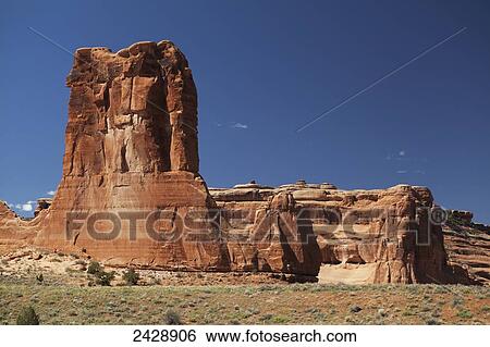 Courthouse Towers, near the Visitors Centre, Arches National Park; Utah, United States of America View Large Photo Image Stock Photograph - Courthouse Towers, near the Visitors Centre, Arches National Park; Utah, United States of America. Fotosearch