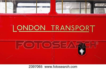 Detail of Routemaster Bus; London, England View Large Photo Image Stock Photography - Detail of Routemaster Bus; London, England. Fotosearch