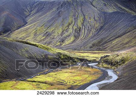 Dramatic topography of Iceland's volcanic aftermath; Iceland View Large Photo Image Stock Photo - Dramatic topography of Iceland's volcanic aftermath; Iceland . Fotosearch
