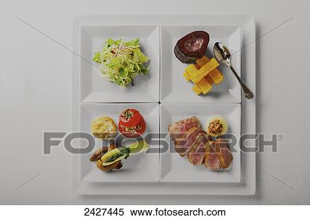 Japanese Combination Plate, Kobe Beef, Salad, Vegetables, Caviar; Honolulu, Hawaii, United States of America View Large Photo Image Stock Photography - Japanese Combination Plate, Kobe Beef, Salad, Vegetables, Caviar; Honolulu, Hawaii, United States of America. Fotosearch